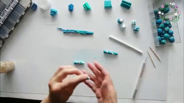 Мастер-класс по работе с полимерной глиной "Летний браслет". смотреть онлайн