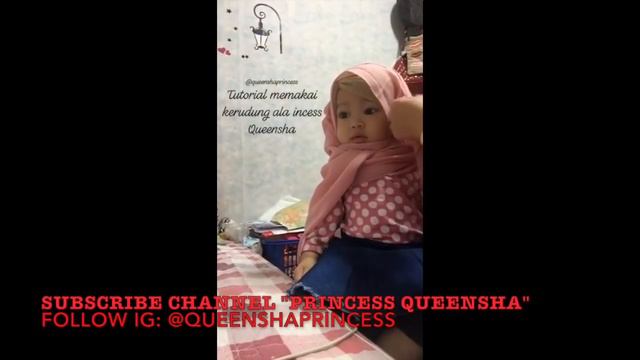 Baby Hijab - Tutorial memakai pashmina ala incess Queensha смотреть онлайн