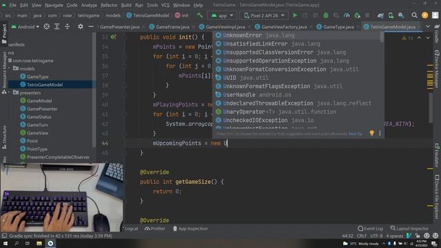 Coding Tetris Game | Android Studio | ASMR Programming | Vim Coding | No Talking Coding смотреть онлайн