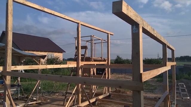 Как быстро построить дачный дом одному человеку своими руками смотреть онлайн