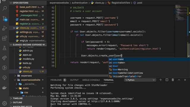 Register users via Email/ Save User Data. Django Project tutorial. [12] смотреть онлайн