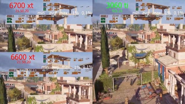 3060 ti VS 6700 xt VS 6600 xt || AC Odyssey | Bench | 2k | 1440p смотреть онлайн