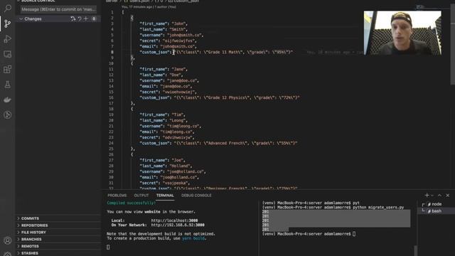 Chat Engine Docs: Custom JSON смотреть онлайн
