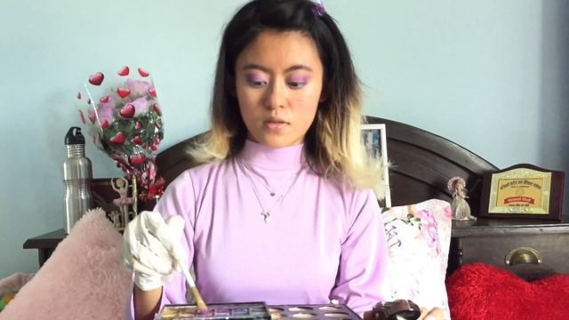 ONE BRUSH EYE MAKEUP TUTORIAL + BEGINNER TIPS II MIXING 6-DIFFERENT SHADES OF LIPSTICK💄 смотреть онлайн