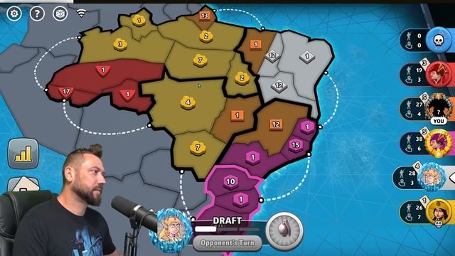 Brazil Quickest Map In Risk!? - Master The Map смотреть онлайн