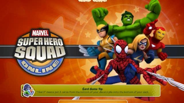 Marvel Super Hero Squad Online Card Game смотреть онлайн