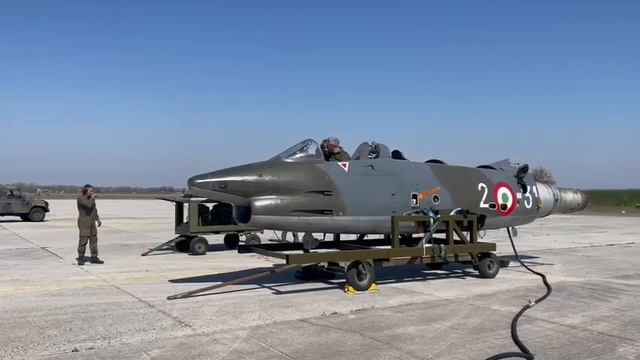 FIAT G.91 Orpheus Turbojet Test Run смотреть онлайн