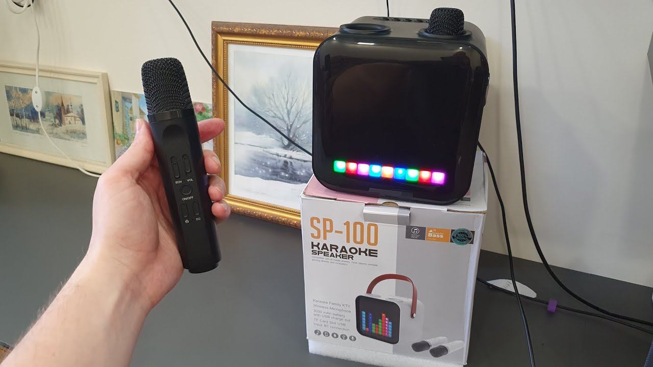 Караоке-система SP-100. Обзор + спел в конце! смотреть онлайн