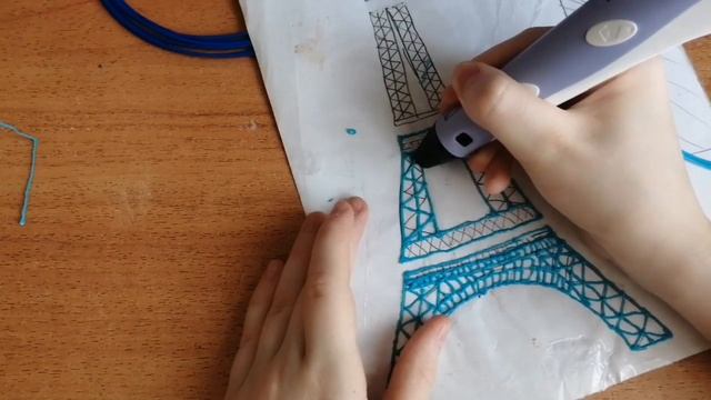 Эйфелева башня 3D // 1 часть // 3D ручка // ?❤️? смотреть онлайн