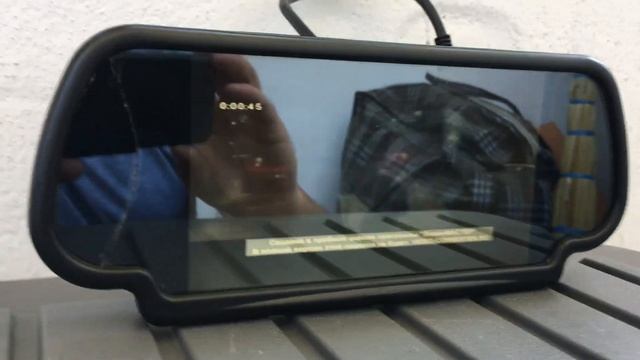 Зеркало заднего вида с монитором смотреть онлайн