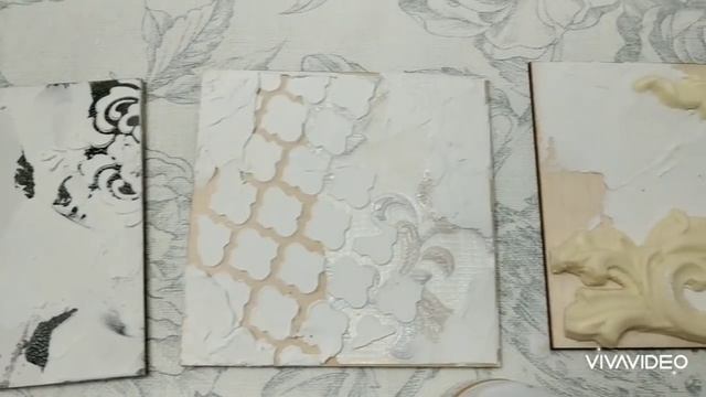 Интересная идея..Декор плитки из фанеры, размер 10×10 см. смотреть онлайн