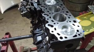 Двигатель D4CB Сборка . Из 174 лс переделка на 145 лс