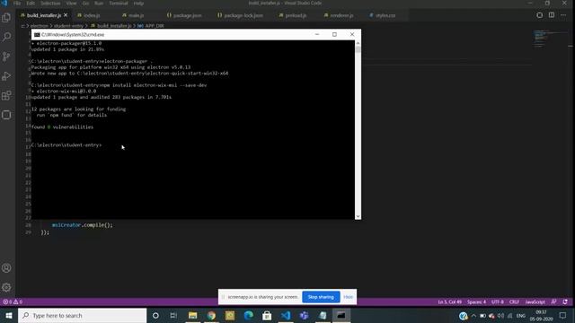 Packaging of electron app смотреть онлайн