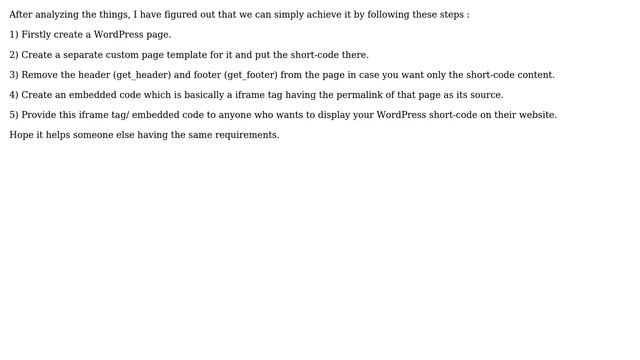 Wordpress: How to create an embedded code for wordpress shortcode? (2 Solutions!!) смотреть онлайн