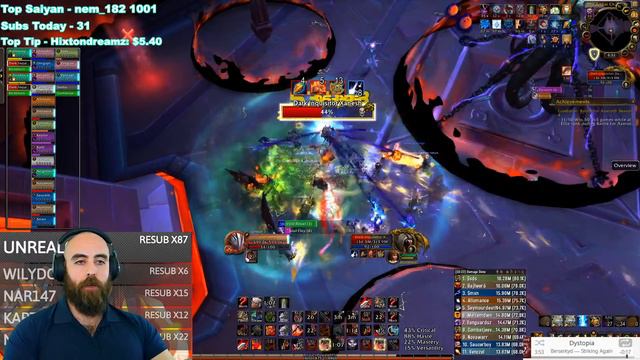 MYTHIC XANESH: 473 Fury Warrior (80k DPS) - WoW BFA Ny'alotha Mythic Raid (6/12) смотреть онлайн
