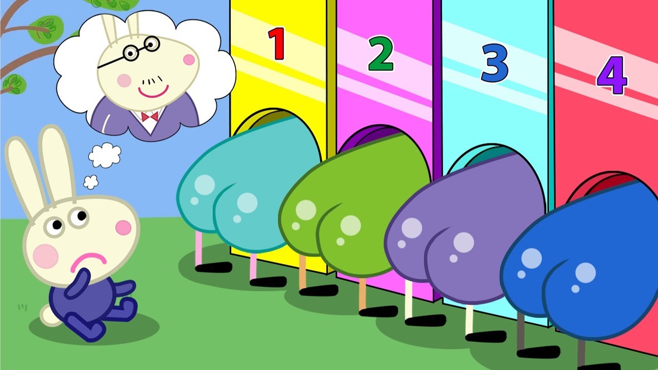 Папа Кролик будет выбирать ??? | Свинья Свинья Пеппа смотреть онлайн