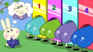 Папа Кролик будет выбирать ??? | Свинья Свинья Пеппа