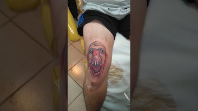 Scary Clown Tattoo_2017 смотреть онлайн
