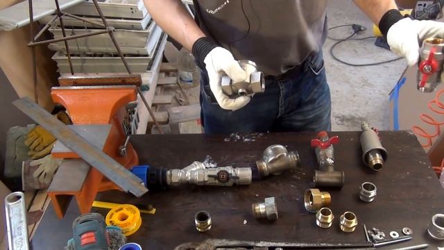 Ввод воды в частный дом - очистка воды фильтром ФИБОС смотреть онлайн
