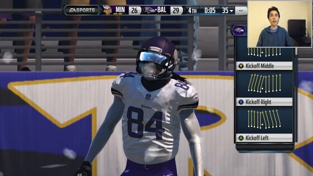 Madden 15 Next Gen - Joe Flacco Game Winning Touchdown! Crazy Ending! | Madden NFL 15 Gameplay смотреть онлайн