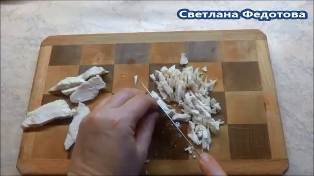 Салат с морковью по-корейски и курицей. смотреть онлайн