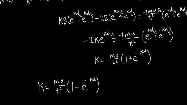 Double Dirac Delta Well Potential смотреть онлайн