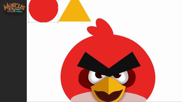 Angry Bird Red Time Lapse in Adobe Photoshop | Satisfying Video for Kids смотреть онлайн