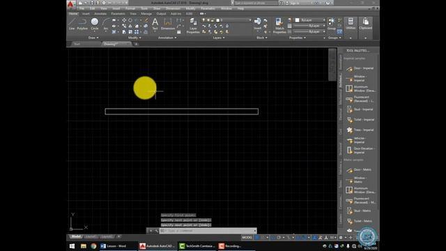 AutoCad Tutorial Part 14. смотреть онлайн