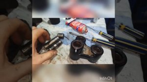 Обслуживание маятника и прогрессии regulmoto zr250