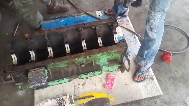 Cara Pasang Crankshaft Mitsubishi Fuso 6D14 смотреть онлайн