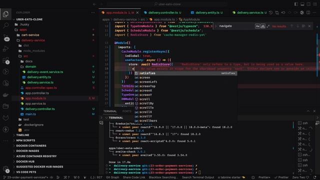 Ubereats clone Delivery Partner Assignment using Delivery Service #88 смотреть онлайн