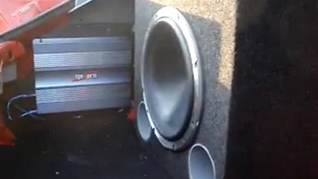 My Vibe Black Air II+ 12" Subwoofer In Ford Escort 1987 смотреть онлайн
