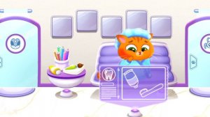 Арина попала в игре с котиком Bubbu 2 в Больницу | Арина весело играет в доктора и лечит котика Буб