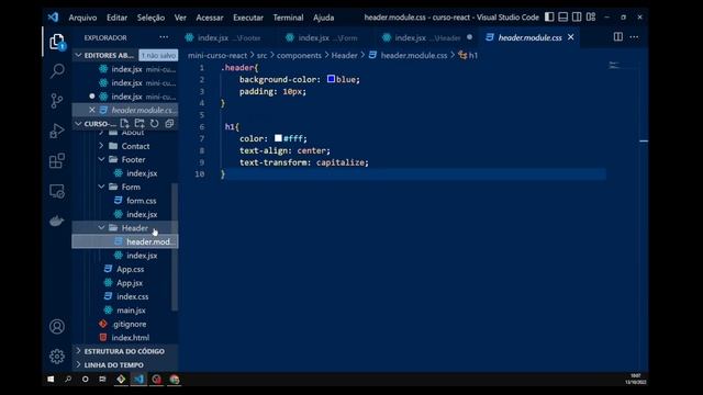 Css Modules no React Js. Mini Curso React Js #18 смотреть онлайн