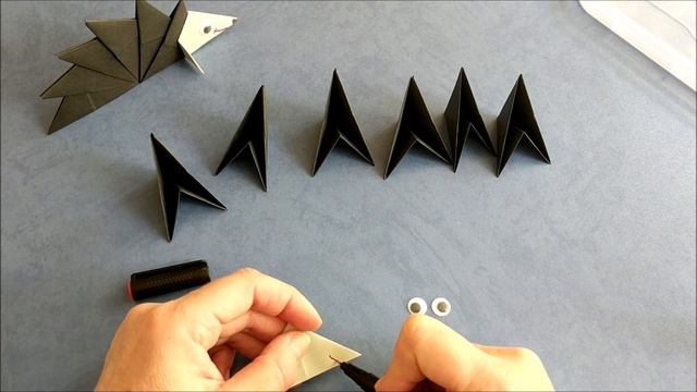 Как сделать ежика оригами из бумаги | Origami Paper Hedgehog