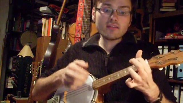 Bert Brecht/Kurt Weill, Die Unzulänglichkeit menschlichen Strebens, Musima Ukulelenbanjo смотреть онлайн