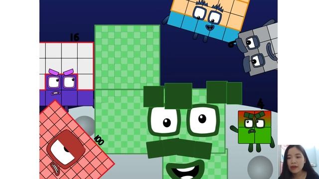 Numberblocks - Multiples of 16 in The Team Factor смотреть онлайн
