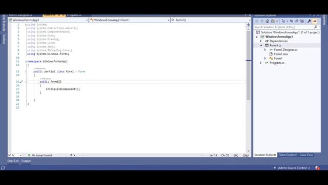 How to enable NET core winform designer in visual studio 2019 смотреть онлайн