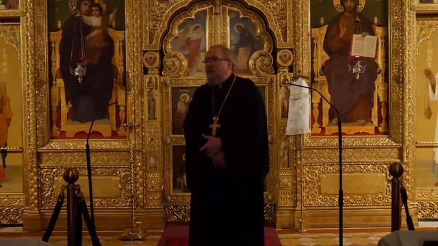 15.01.2022 Проповедь о. Владимира на всенощном бдении смотреть онлайн