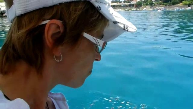 Ионическое море в Палеокастрице на острове Корфу (Греция) смотреть онлайн