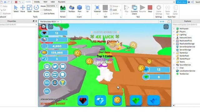 BGS Hatching Simulator - Roblox Studio [UNCOPYLOCKED]