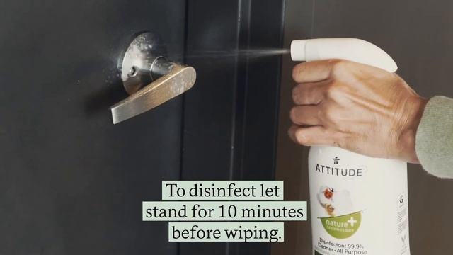 ATTITUDE All Purpose Cleaner Disinfectant 99.9% - How to use смотреть онлайн