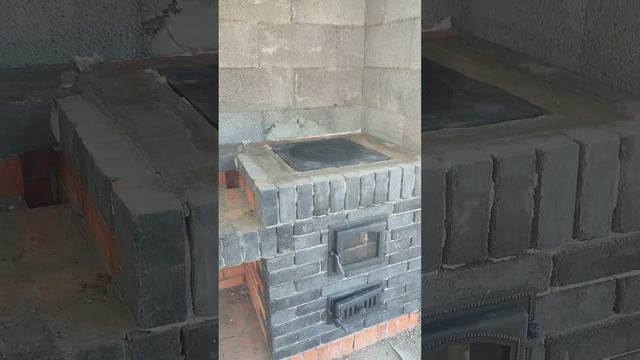 закончили строительство комплекса #барбекю #печник #печьсплитой смотреть онлайн