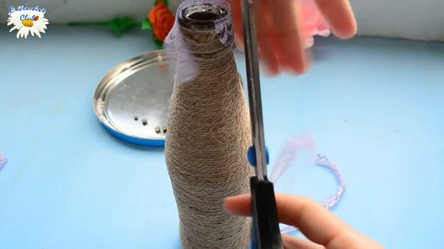 DIY Декор БУТЫЛКИ Своими Руками/ Декорирование Украшение бутылок смотреть онлайн