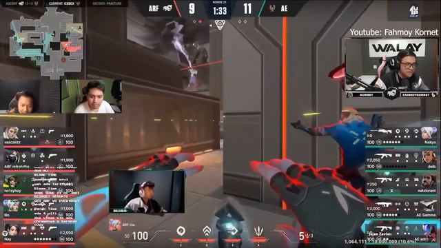 WHAT A COMEBACK!!! REACTION CEO ARF, KORNET MENGGACOR. "BISA MAEN VALORANT GAKSII" #vctid #reaction смотреть онлайн