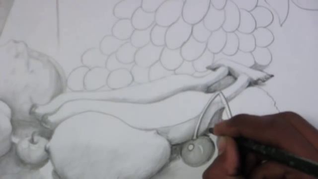 How to Draw A Still Life : Fruits in Pencil | Step by step смотреть онлайн