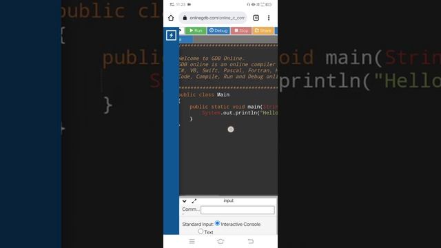 How To Create Java Program In GDB Compiler Using Mobile Phone.??? смотреть онлайн