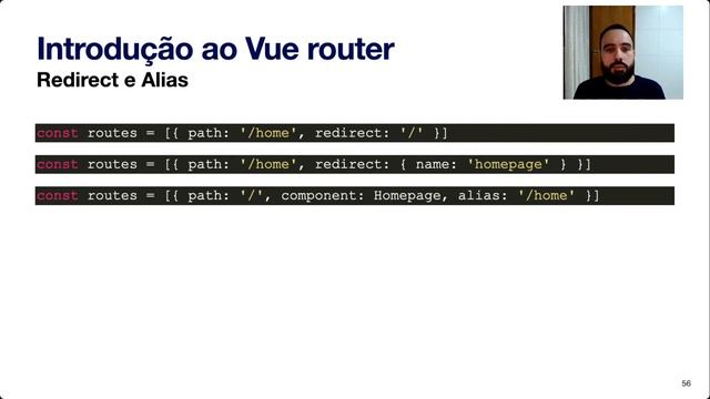 Aula 12 - 04. Introdução ao Vue Router смотреть онлайн