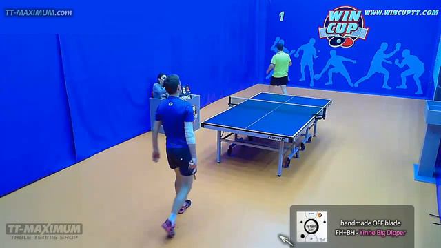 Тактический All-Off стиль двумя гладкими гибридами: Бабенко Павел (Big Dipper FH & BH) смотреть онлайн