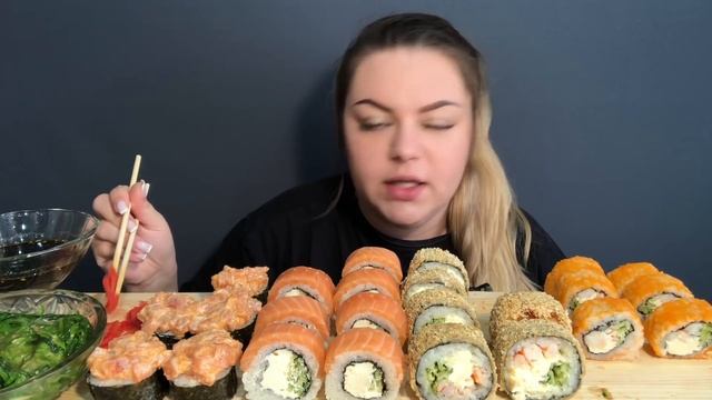 КОРОНА У РЕБЕНКА СУШИ РОЛЛЫ МУКБАНГ SUSHI ROLLS MUKBANG CORONA смотреть онлайн